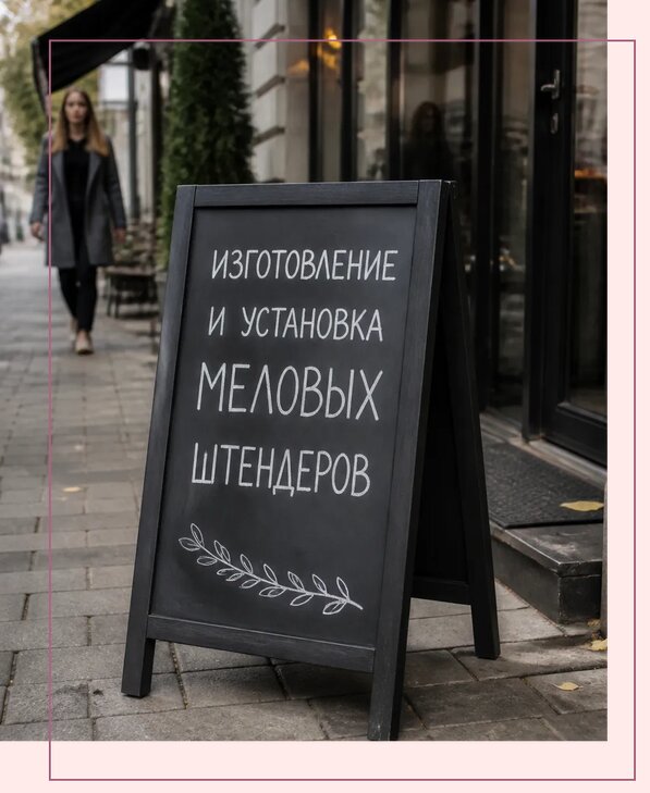 Меловые штендеры в Еманжелинске по цене от 6676 р. | Аванза-Мнж